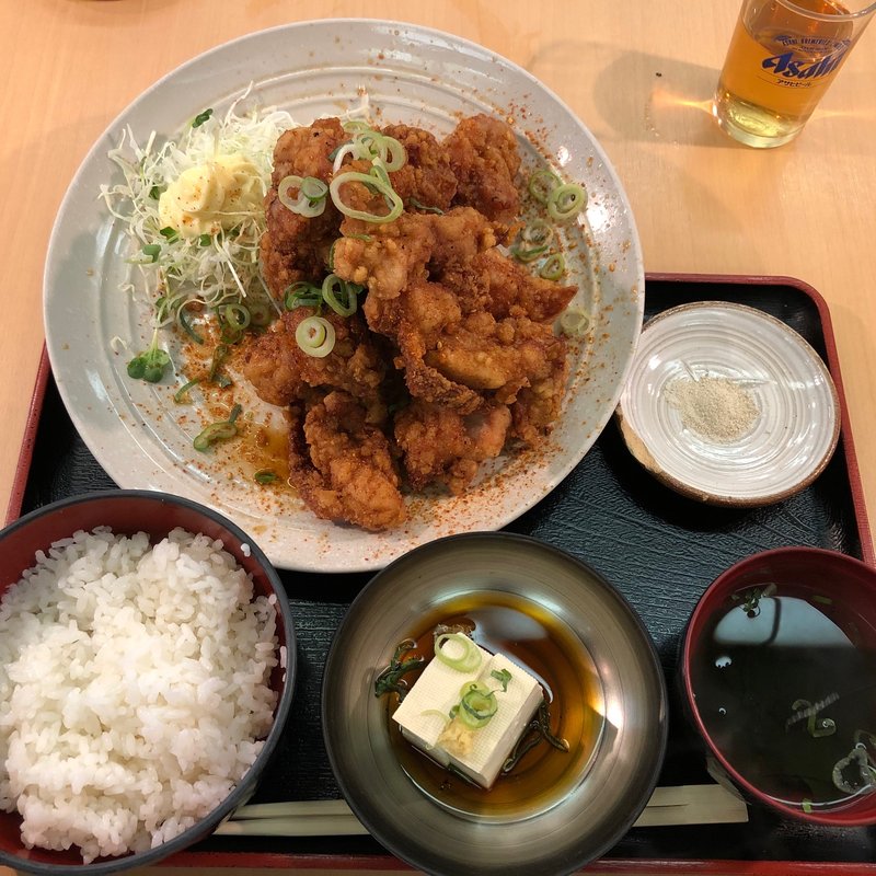 マウンテン唐揚げ(さくら月 田ごと)