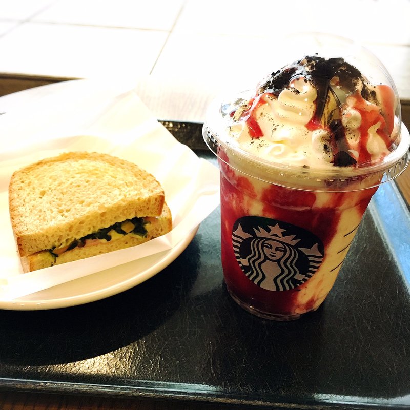 ベーコンとほうれん草のホットサンド(スターバックスコーヒー 西武新宿ＰｅＰｅ店)