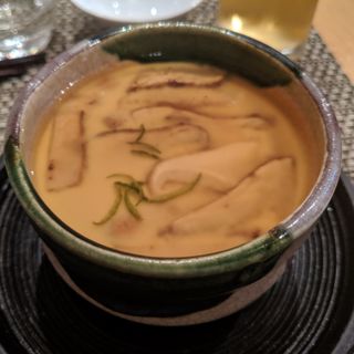 松茸とあん肝の茶碗蒸し(割烹　船生 )