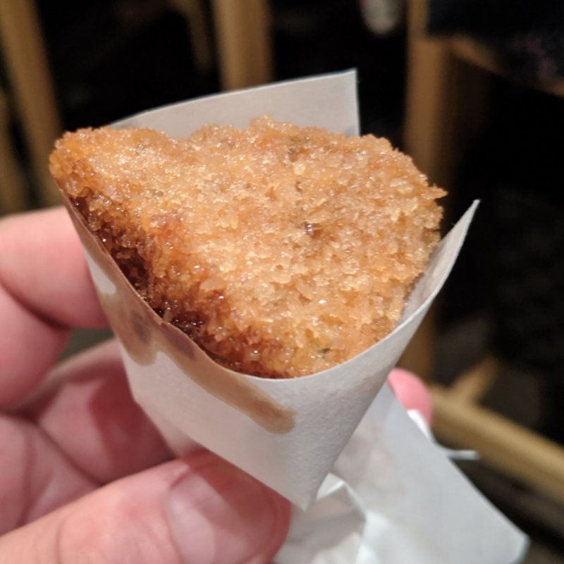 松茸フライ(割烹　船生 )