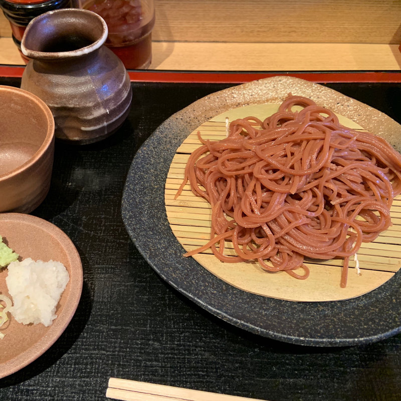 変わりそば(手打そば もり)