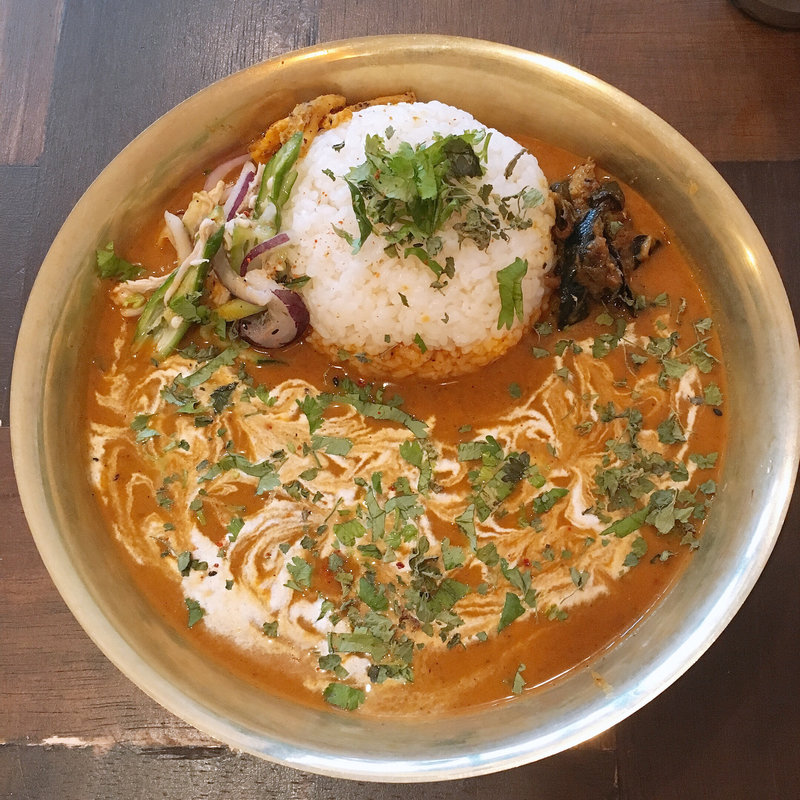 冷製カレー(あかつ亭)