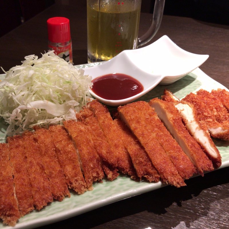 ビッグチキンカツ(つぼ八 仙台駅前店 （つぼはち）)