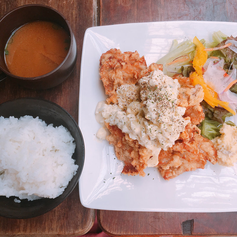 唐揚げランチ(BAR DUFI)