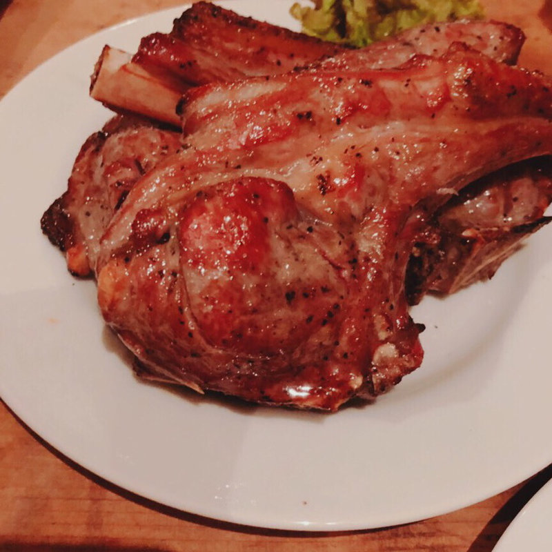 ラムのスペアリブステーキ(Bistro ひつじや （ビストロ ヒツジヤ）)