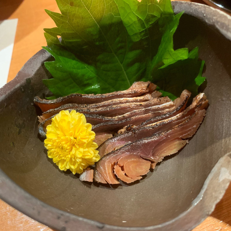 鯖のへしこ炙り(浜町 （はまちょう）)