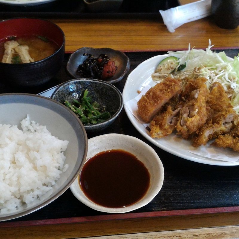 ヒレカツ定食(カツ吉)