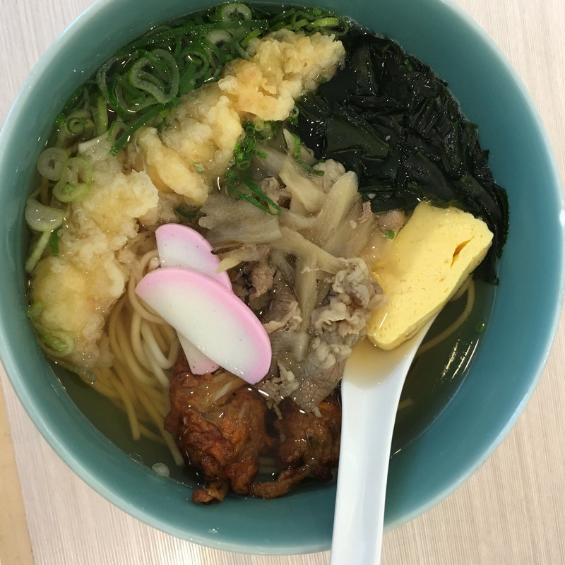 よくばりうどん(長崎空港 つばき)