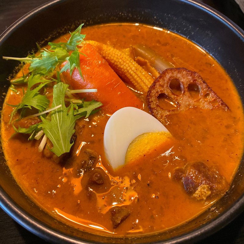 牛すじカレー ランチver.(こうき屋)