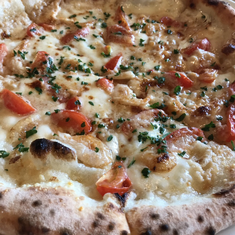 白えびのピザ(ドルチェヴィータ)