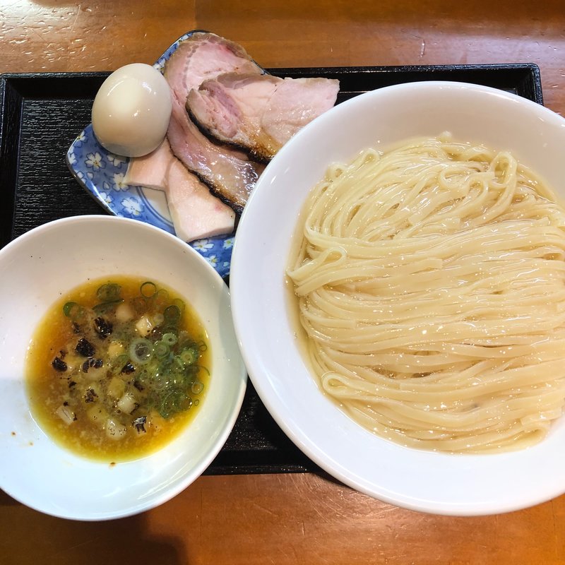 昆布水つけ麺　帆立バター醤油(つけ麺 舞)