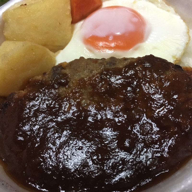 デミソースバーグ丼(セイコーマート 山鼻9条店)