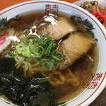 しょうゆラーメン 半チャーハンセット(おおた食堂)