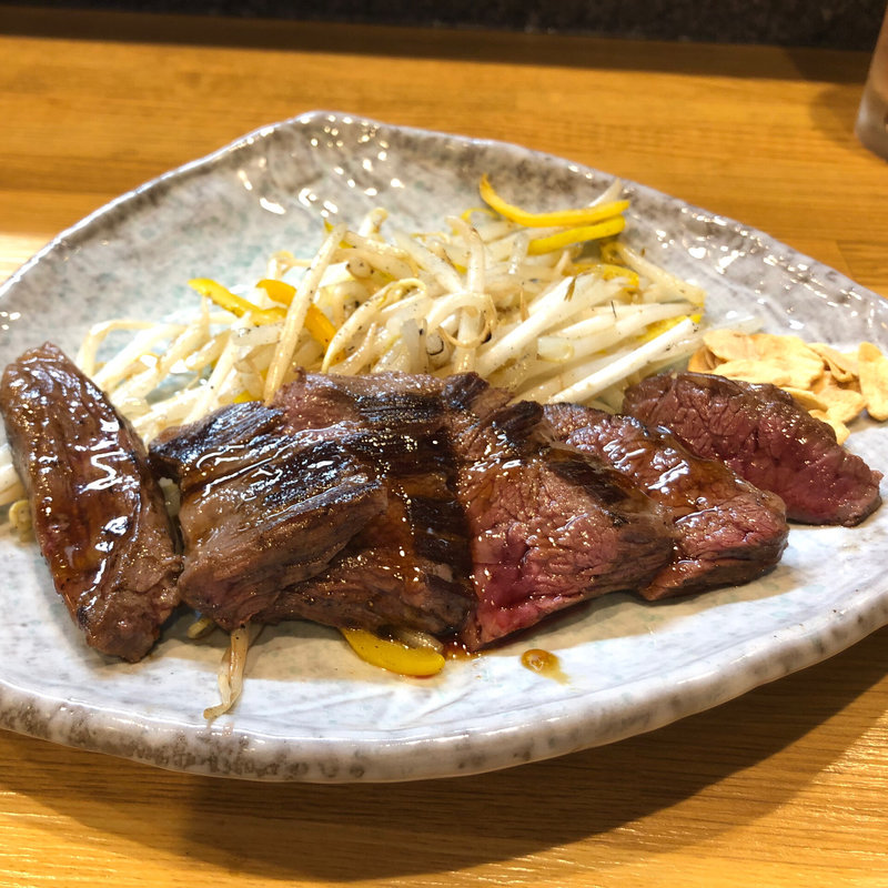 黒毛和牛ハラミステーキ(おかえり)