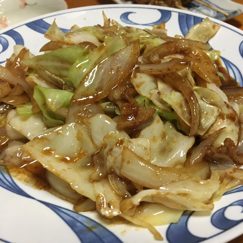 ホルモン炒め(だるま )