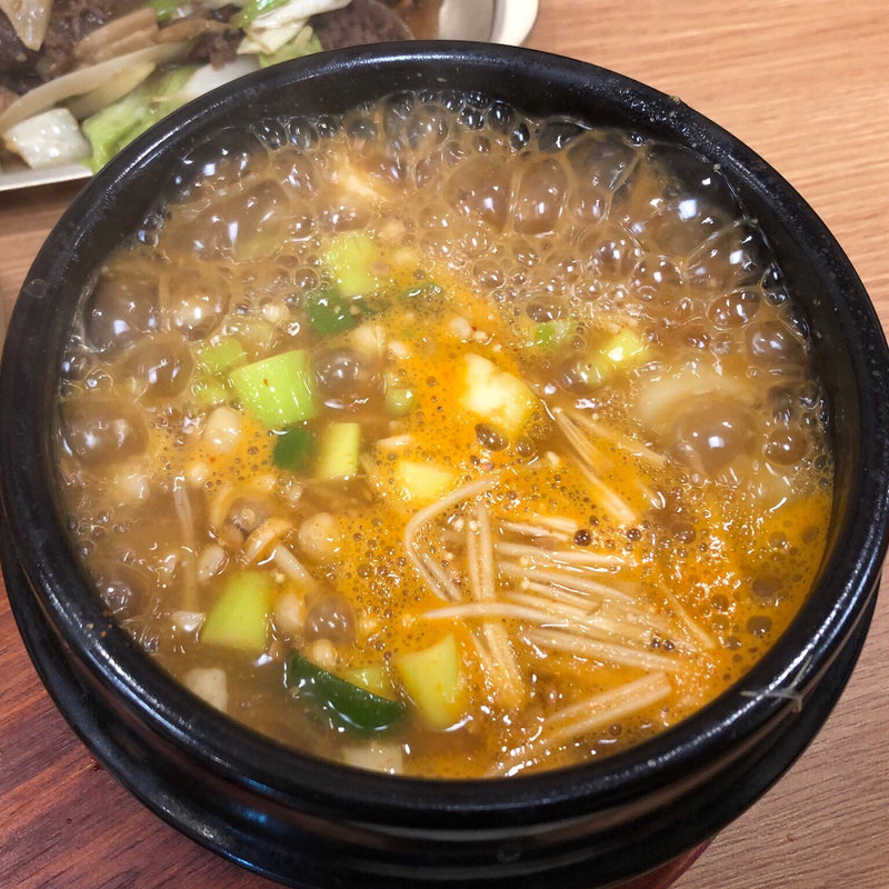 味噌チゲ(定食)(金のスプーン)