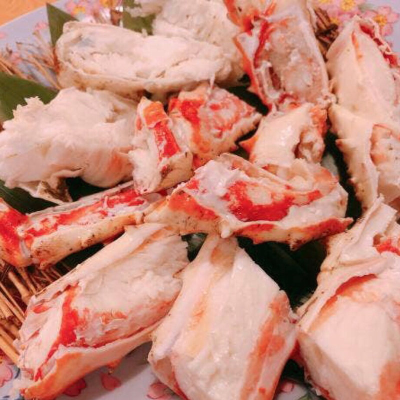 蒸し鱈場蟹(旬菜庵あさの)