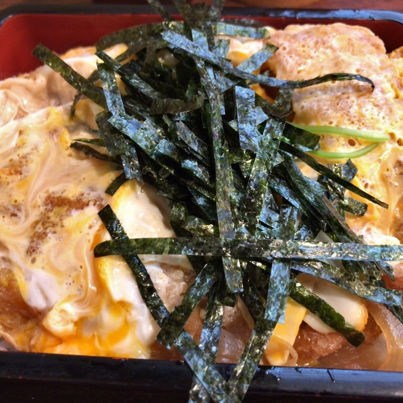 上かつ丼(そば処福助 西新宿店)