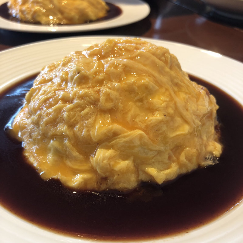 とろとろオムライス 赤ワインソース(イル ジェンティーレ)