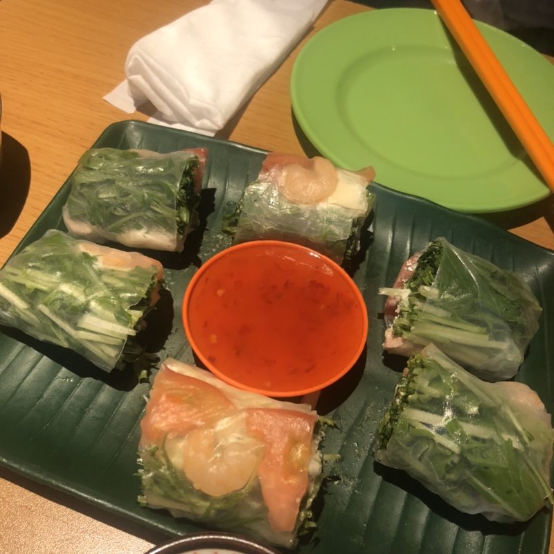 生春巻き(ちりばり )