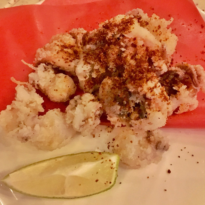 ヤリイカとイイダコのフリット(POST by HONEY)