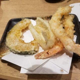 天ぷら定食(天ぷらと日本酒 明日源 伏見店)