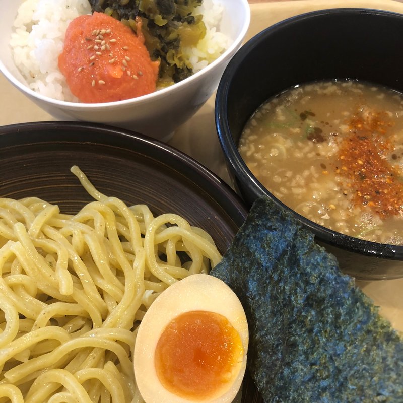 魚介醤油とんこつつけめん(伊吹や製麺 イートイット!東京ビッグサイト店)