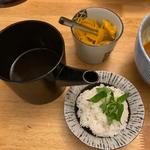 カレーつけ麺 並(麺屋 波 WAVE)