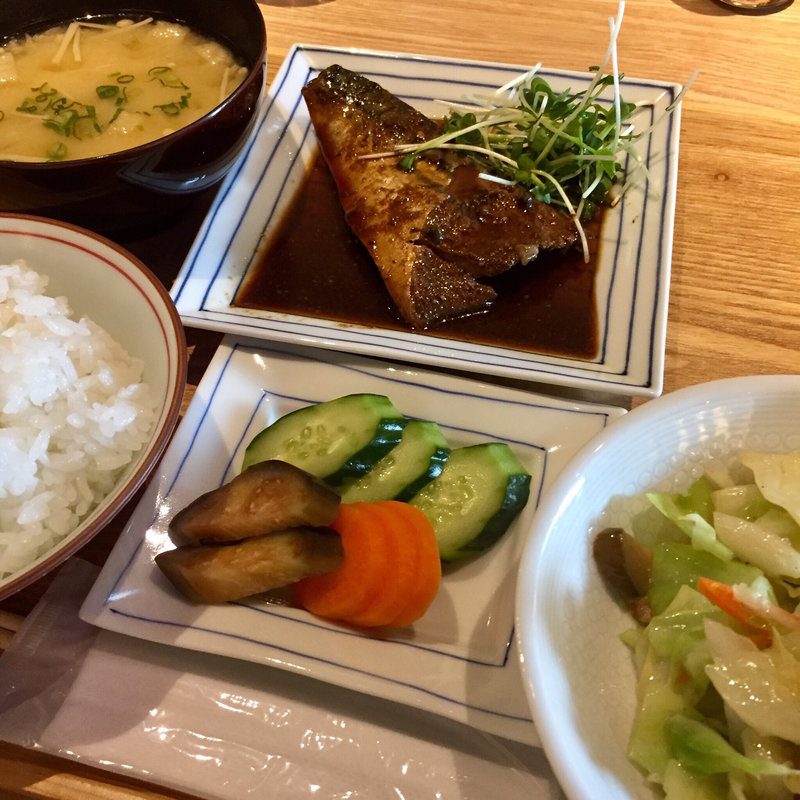 サバのぬか炊き定食(HAKKO食堂)