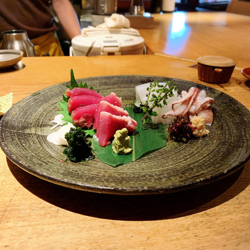 刺身2点盛り(おわん 池尻本店)