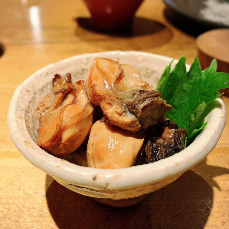 かきの燻製オイル漬け(おわん 池尻本店)