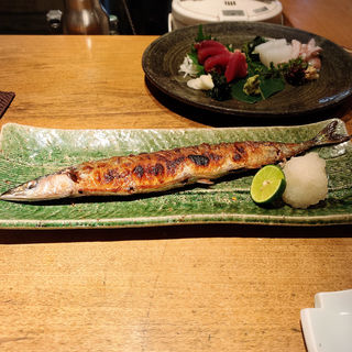 秋刀魚の塩焼き(おわん 池尻本店)