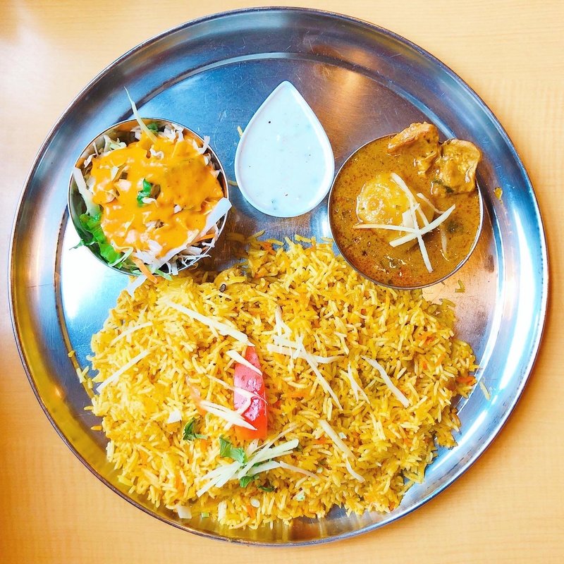 金・土・日のランチビリヤニ（追加:カレー小皿）(アールティ)