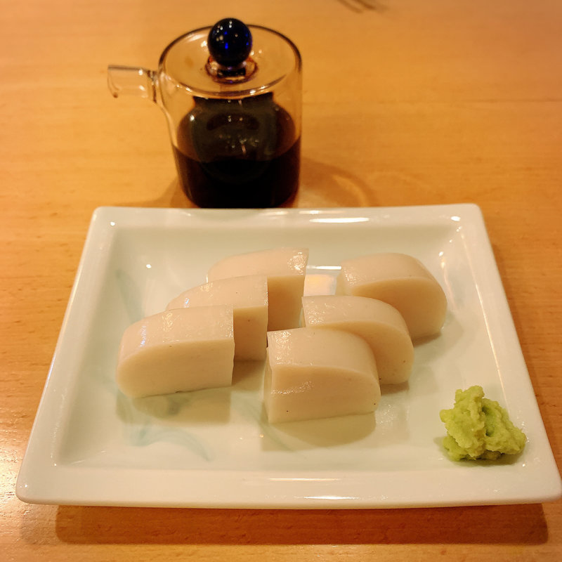 板わさ(手打蕎麦 松永)