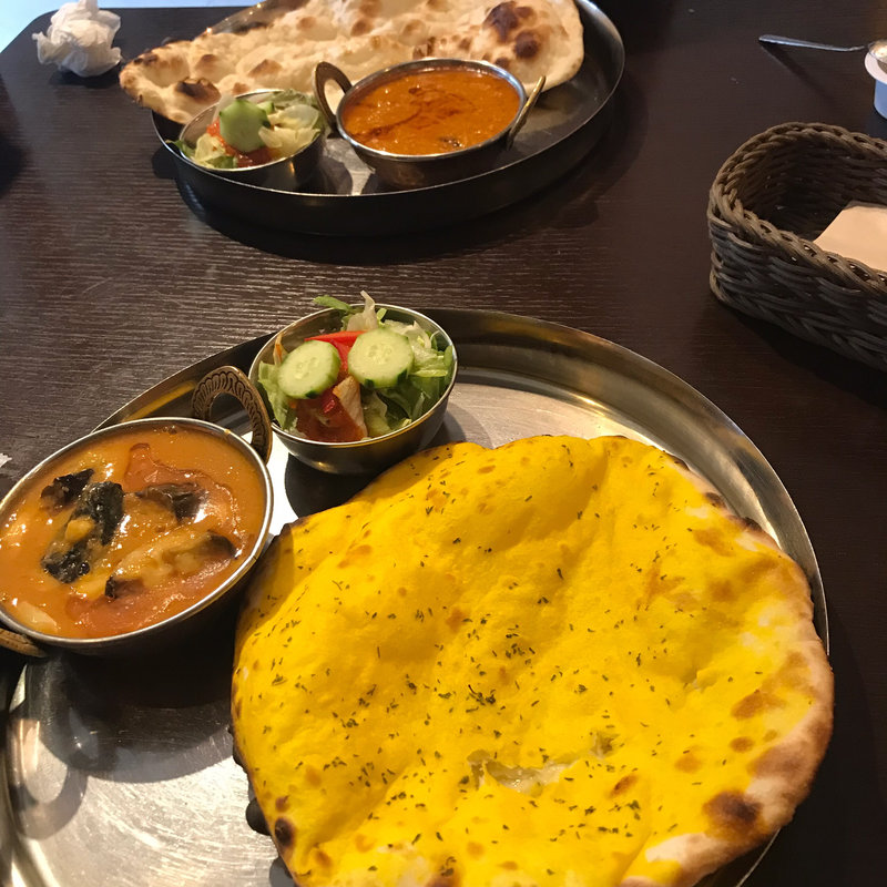 ナスとトマトとチーズのカレー(インディアンダイニング ダルシャナ)