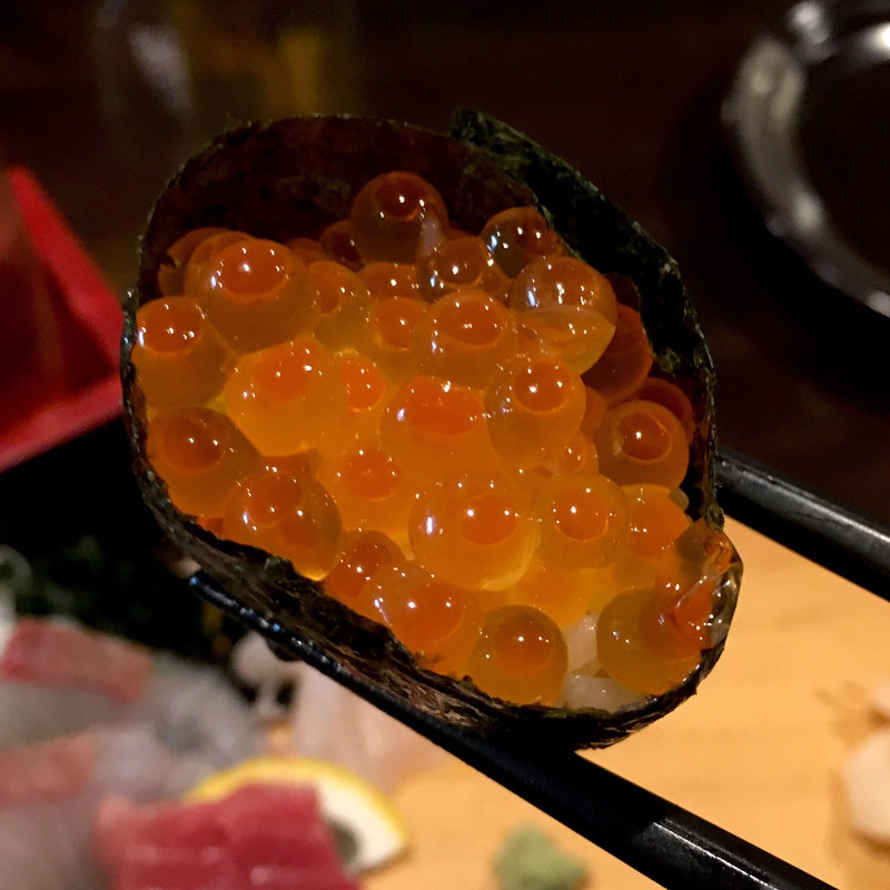 いくら（軍艦2貫）(旬味旬菜 大和)