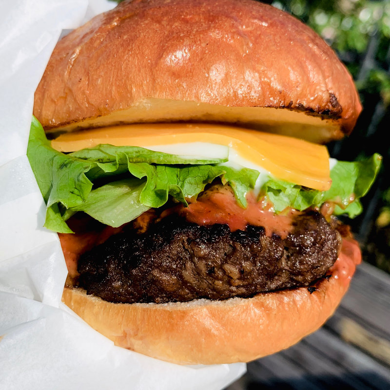 まん福チーズバーガー(まん福ベーカリー)