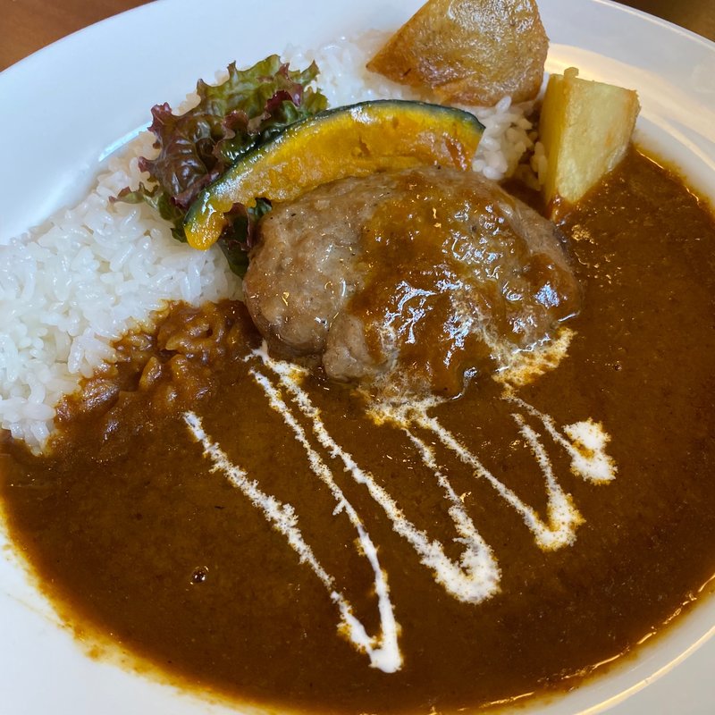どろぶたハンバーグカレー(ランチョ・エルパソ )