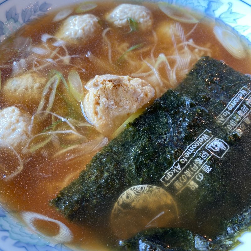 山わさびラーメン(赤いベレー )