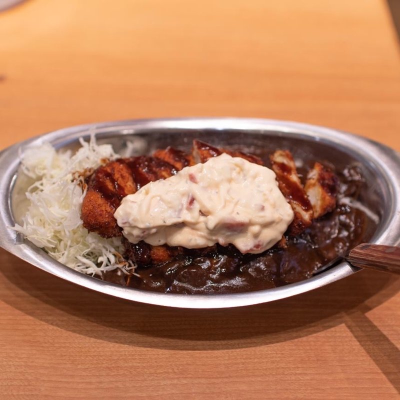 チキン南蛮風カレー 小盛り(ゴーゴーカレー ピオレ姫路スタジアム)