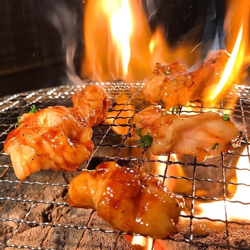 牛上ホルモン（たれ•塩だれ•旨辛）(炭火焼肉屋さかい 下松店 )