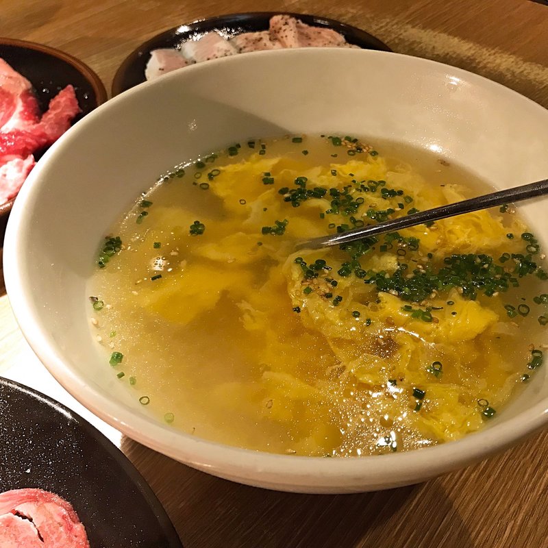 タマゴスープ(炭火焼肉屋さかい 下松店 )