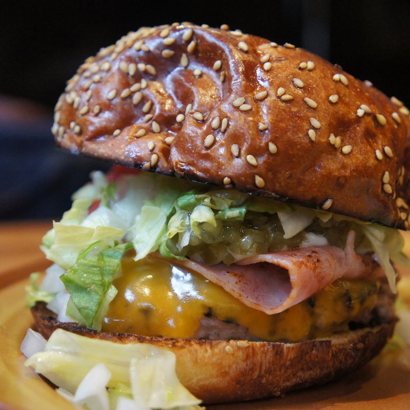 ベーコンチーズバーガー(THE BURGER SHOP 紀尾井町店)