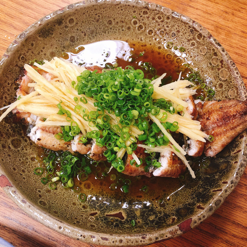 鰻 たたき(新宿うな鐵 （うなてつ）)