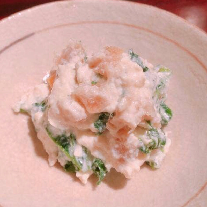 文旦の白和え(蕎麦懐石 無庵(むあん))