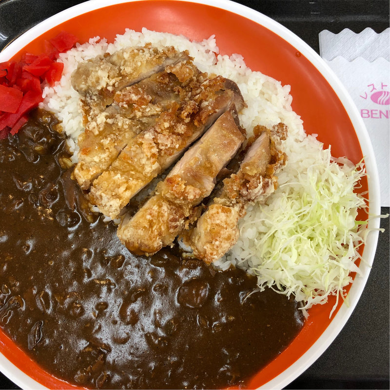 山賊焼カレー(東部湯の丸サービスエリア（上り）スナックコーナー )