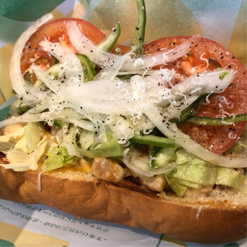 モッツァレラ・クリーミーチキン(サブウェイ 南青山外苑前店 （SUBWAY）)