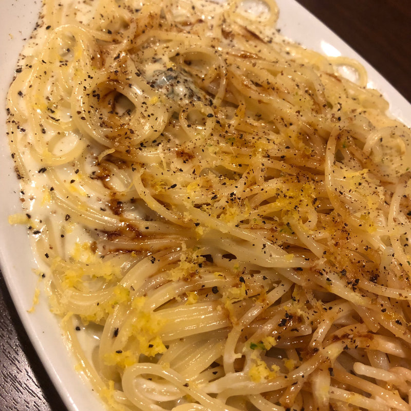 ブルーチーズのパスタ(日欧酒場 神のよだれ 町田店)