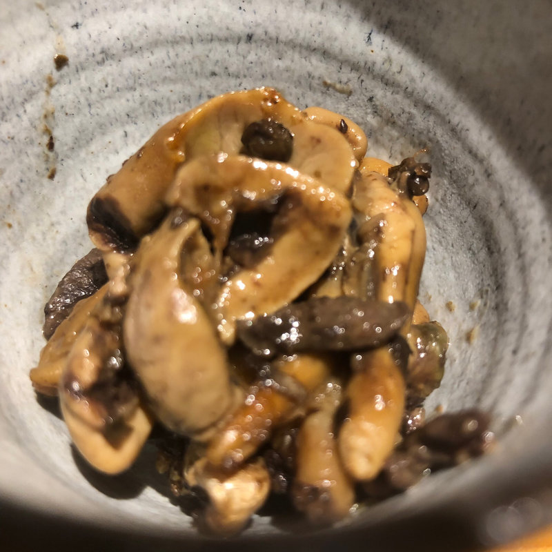 鰻肝の有馬山椒煮(燈火)