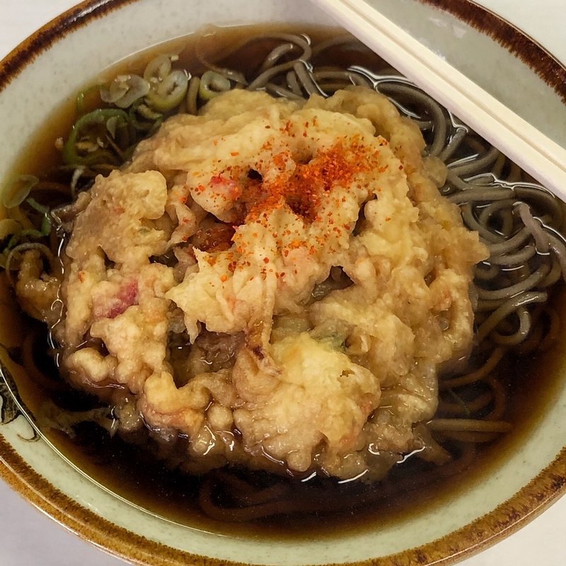 天ぷらそば(豊しま 江戸川橋店 （とよしま）)